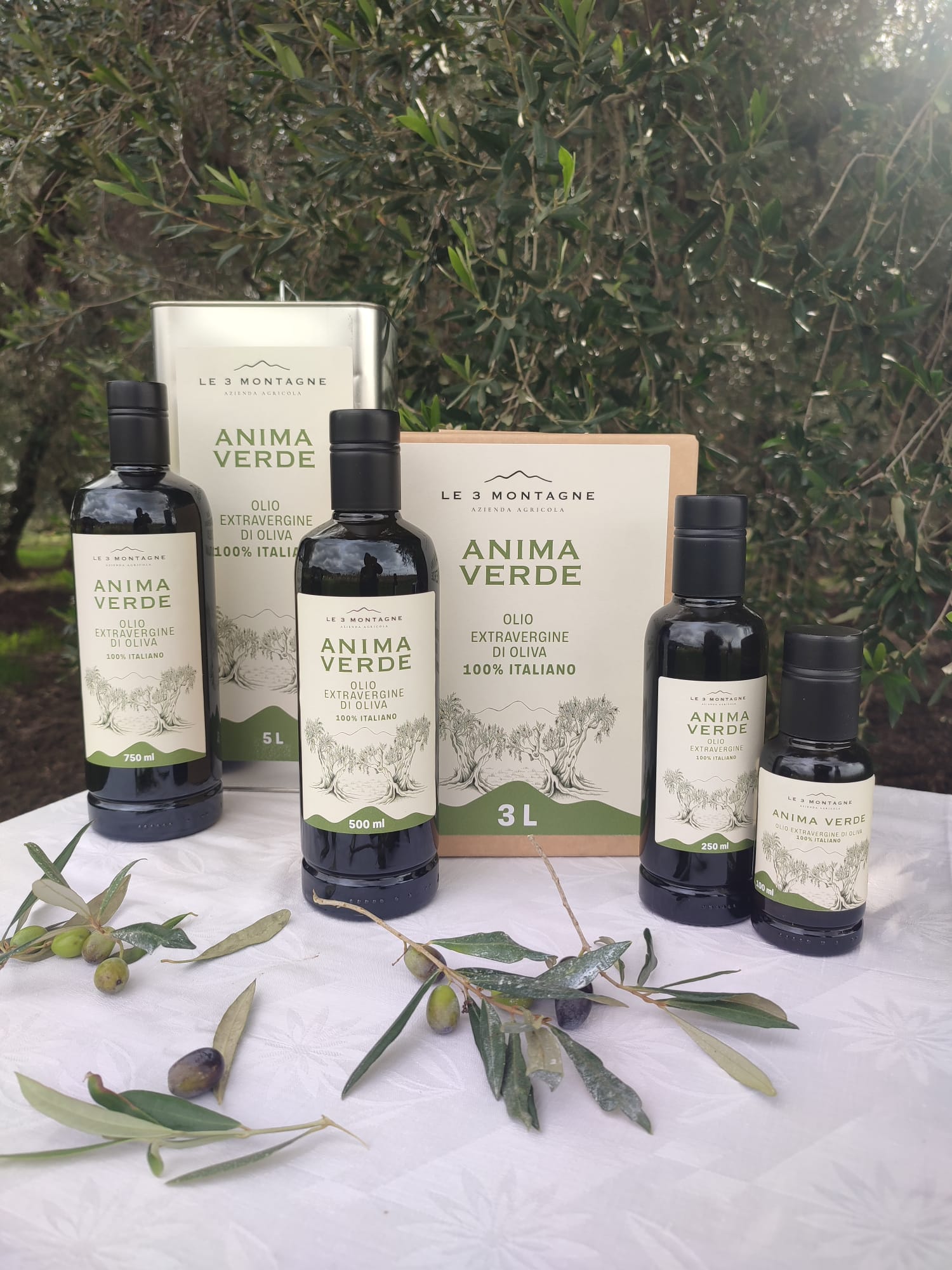 Olio Extravergine d'Oliva - Anima Verde