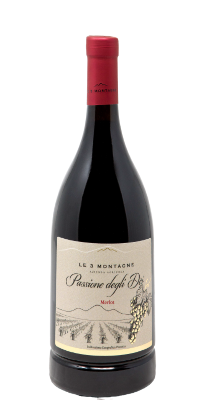 MERLOT  Barrique - Passione Degli Dèi - Bottiglia Numerata 288 pz